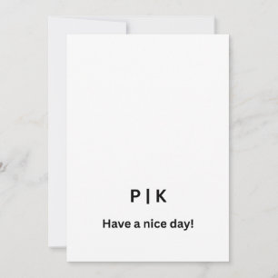 Create Your Own 5" x 7" Invitation