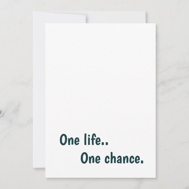 Create Your Own 5" x 7" Invitation (Front)