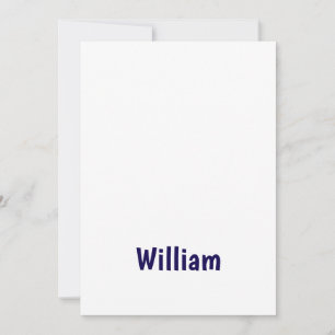 Create Your Own 5" x 7" Invitation