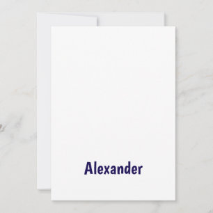 Create Your Own 5" x 7" Invitation