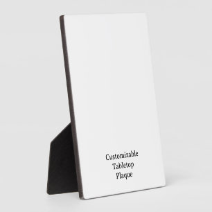Create your own 5" x 7" Tabletop Plaque with Easel