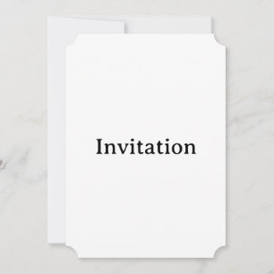 Create Your Own 5" x 7" Ticket Invitation