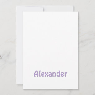 Create Your Own 5" x 7" Wedding Invitation