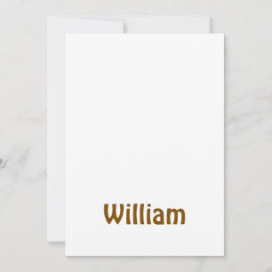 Create Your Own 5" x 7" Wedding Invitation