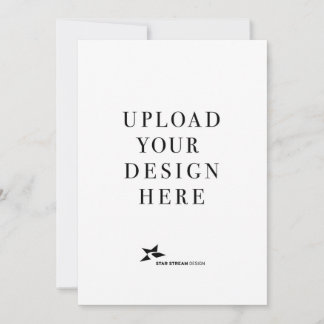 Create Your Own 5x7 Portrait Invitation