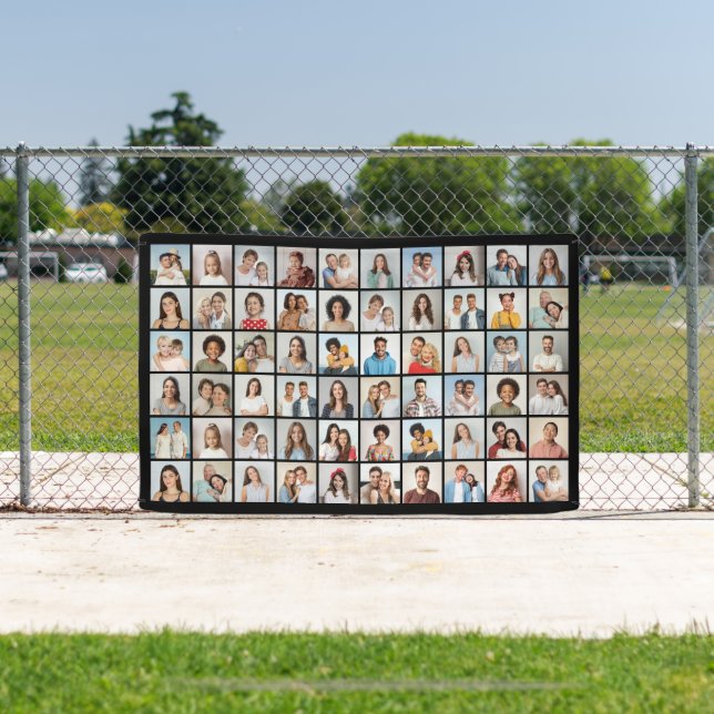 Create Your Own 60 Photo Collage Banner (Insitu)