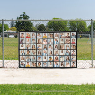 Create Your Own 60 Photo Collage Banner
