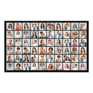 Create Your Own 60 Photo Collage Photo Enlargement
