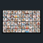 Create Your Own 60 Photo Collage Photo Enlargement<br><div class="desc">Create your own 60 Photo Collage for Christmas, Birthdays, Weddings, Anniversaries, Graduations, Father's Day, Mother's Day or any other Special Occasion, with our easy-to-use design tool. Add your favourite photos of friends, family, vacations, hobbies and pets and you'll have a stunning, one-of-a-kind photo collage, perfect for home decoration, gift giving...</div>