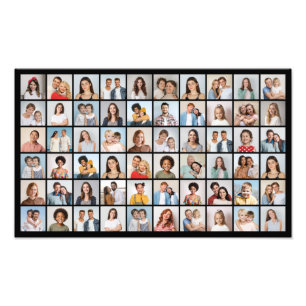 Create Your Own 60 Photo Collage Photo Enlargement Print
