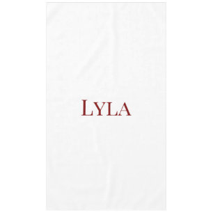 Create Your Own 60"x104" Tablecloth