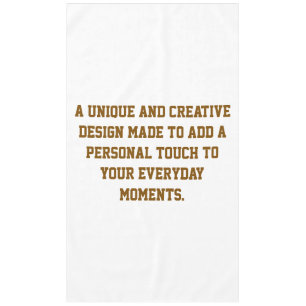 Create Your Own 60"x104" Tablecloth