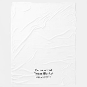 Create your own 60" x 80" fleece blanket