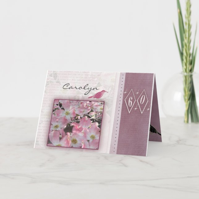 Create your own 60th birthday card (Front)