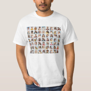 Create Your Own 63 Photo Collage T-Shirt