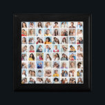 Create Your Own 64 Photo Collage Gift Box<br><div class="desc">Create your own 64 Photo Collage for Christmas, Birthdays, Weddings, Anniversaries, Graduations, Father's Day, Mother's Day or any other Special Occasion, with our easy-to-use design tool. Add your favourite photos of friends, family, vacations, hobbies and pets and you'll have a stunning, one-of-a-kind photo collage. Our custom photo collage is perfect...</div>