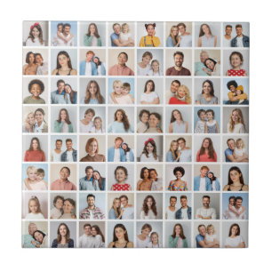 Create Your Own 64 Photo Collage Tile
