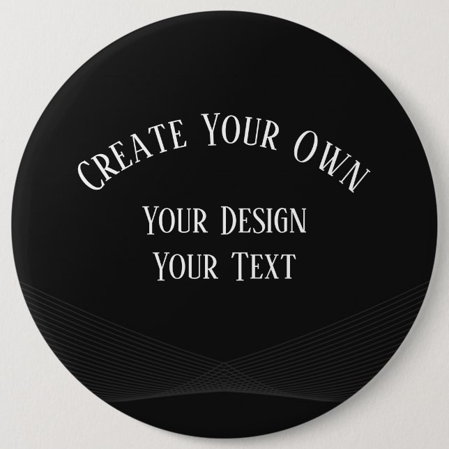 Create Your Own 6 Cm Round Badge (Front)