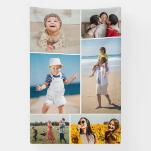 Create Your Own 6 Photo Collage Banner