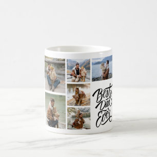 Create Your Own 6 Photo Collage Best Dad Ever Coffee Mug