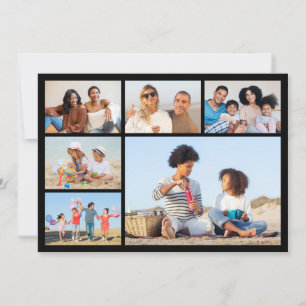 Create Your Own 6 Photo Collage Card
