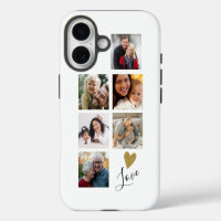 Create Your Own 6 Photo Collage Family Love