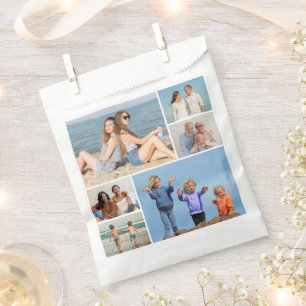 Create Your Own 6 Photo Collage Favour Bags