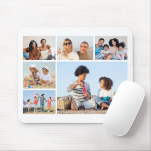 Create Your Own 6 Photo Collage   Mouse Mat