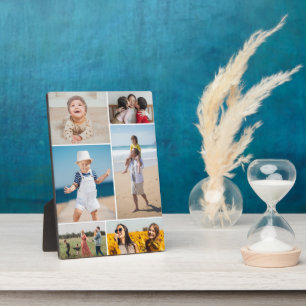 Create Your Own 6 Photo Collage Plaque