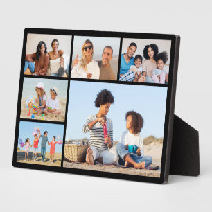 Create Your Own 6 Photo Collage Plaque