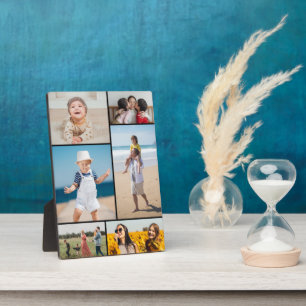 Create Your Own 6 Photo Collage Plaque