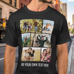 Create Your Own 6 Photo Collage T-Shirt