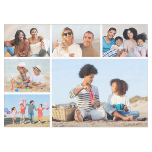 Create Your Own 6 Photo Collage Tablecloth