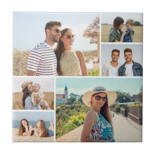 Create Your Own 6 Photo Collage Tile