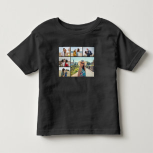 Create Your Own 6 Photo Collage Toddler T-Shirt