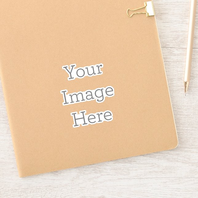 Medium 15.24 cm x 15.24cm (6" x 6") Sheet Custom-Cut Vinyl Stickers (Notebook)