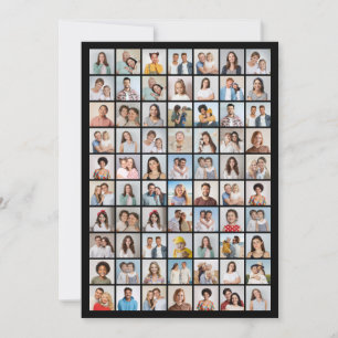 Create Your Own 70 Photo Collage Card
