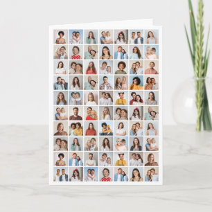 Create Your Own 70 Photo Collage Card