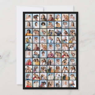 Create Your Own 70 Photo Collage Card