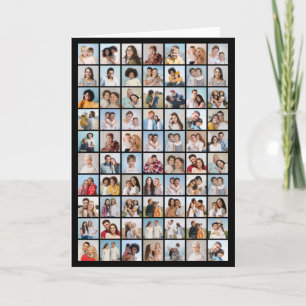 Create Your Own 70 Photo Collage Card