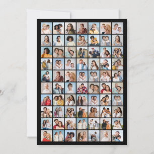 Create Your Own 70 Photo Collage Card