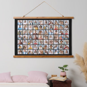 Create Your Own 70 Photo Collage Hanging Tapestry