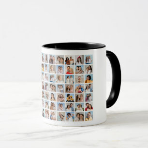 Create Your Own 70 Photo Collage Mug