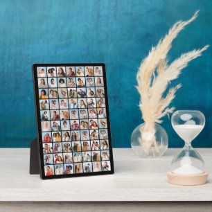 Create Your Own 70 Photo Collage Plaque