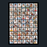 Create Your Own 70 Photo Collage Poster<br><div class="desc">Create your own 70 Photo Collage for Christmas, Birthdays, Weddings, Anniversaries, Graduations, Father's Day, Mother's Day or any other Special Occasion, with our easy-to-use design tool. Add your favourite photos of friends, family, vacations, hobbies and pets and you'll have a stunning, one-of-a-kind photo collage, perfect for home decoration, gift giving...</div>