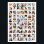 Create Your Own 70 Photo Collage Print<br><div class="desc">Create your own 70 Photo Collage for Christmas, Birthdays, Weddings, Anniversaries, Graduations, Father's Day, Mother's Day or any other Special Occasion, with our easy-to-use design tool. Add your favourite photos of friends, family, vacations, hobbies and pets and you'll have a stunning, one-of-a-kind photo collage, perfect for home decoration, gift giving...</div>