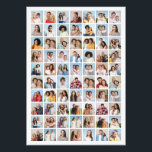Create Your Own 70 Photo Collage Print<br><div class="desc">Create your own 70 Photo Collage for Christmas, Birthdays, Weddings, Anniversaries, Graduations, Father's Day, Mother's Day or any other Special Occasion, with our easy-to-use design tool. Add your favourite photos of friends, family, vacations, hobbies and pets and you'll have a stunning, one-of-a-kind photo collage, perfect for home decoration, gift giving...</div>