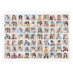 Create Your Own 70 Photo Collage Tablecloth