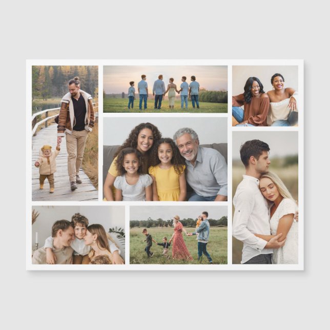 Create Your Own 7 Photo Collage (Front)