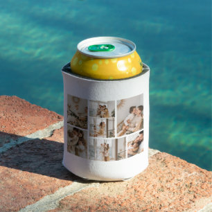 Create Your Own 7 Photo Collage Can Cooler